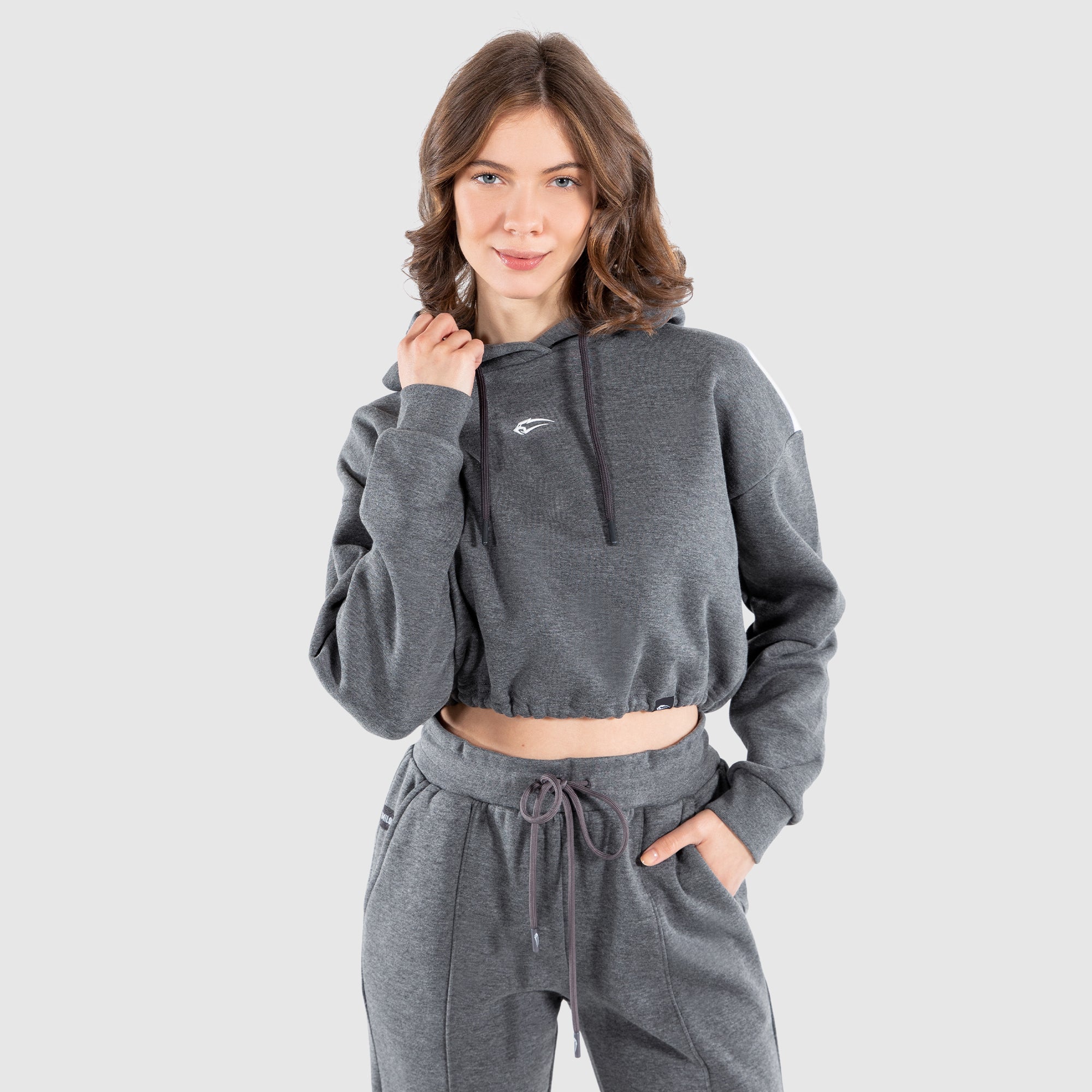 Felpa con cappuccio corta Jessica