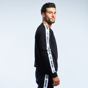 ストライプスウェットシャツ