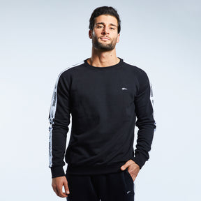 ストライプスウェットシャツ